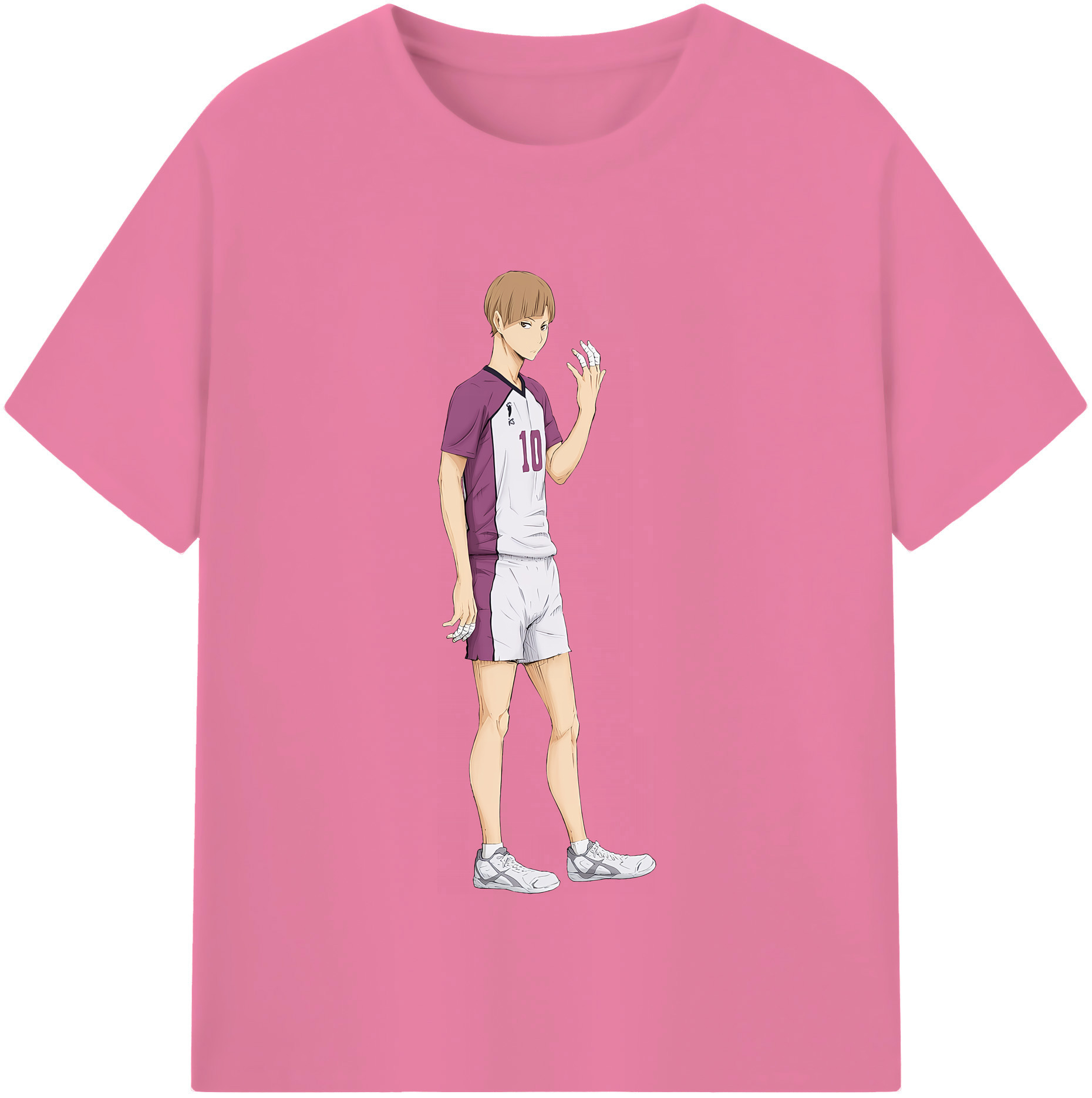 （画像用） ハイキュー!! Haikyu!! 綿100％半袖Tシャツ（フロントプリント）
